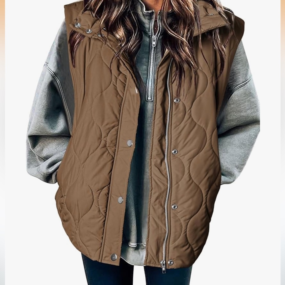Brown vest